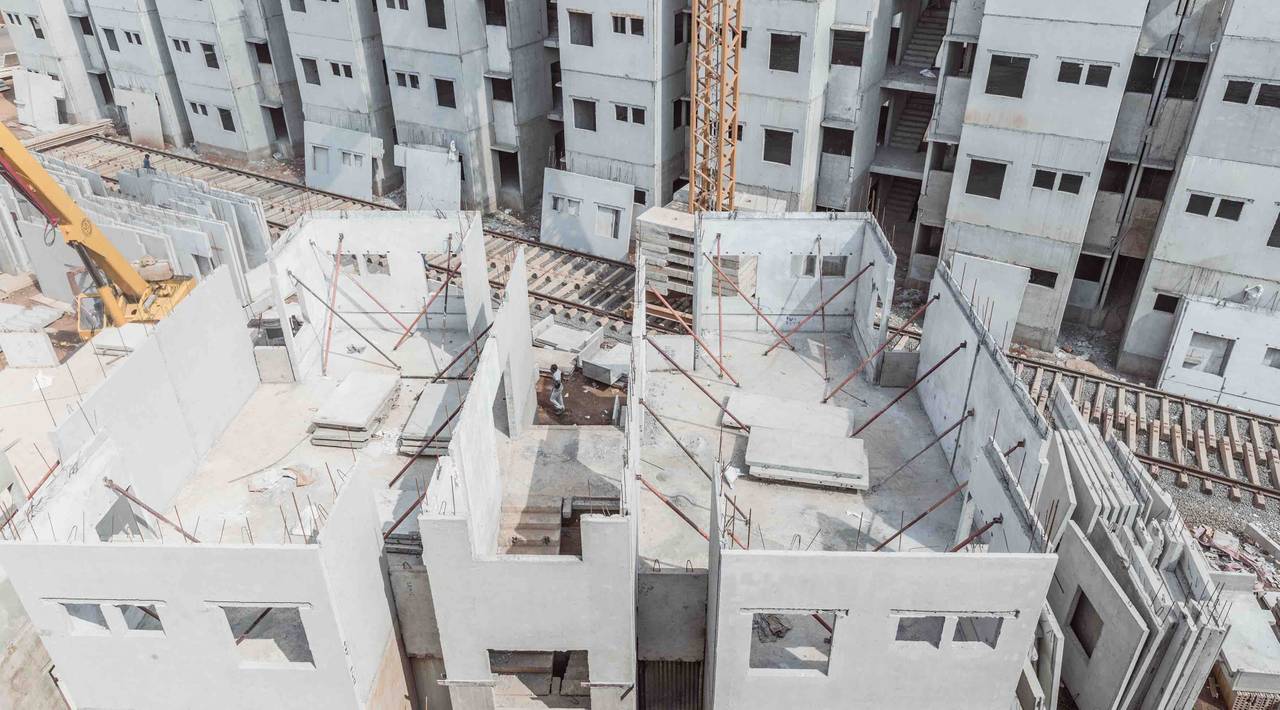 Elematic precast technology for India housing projects www